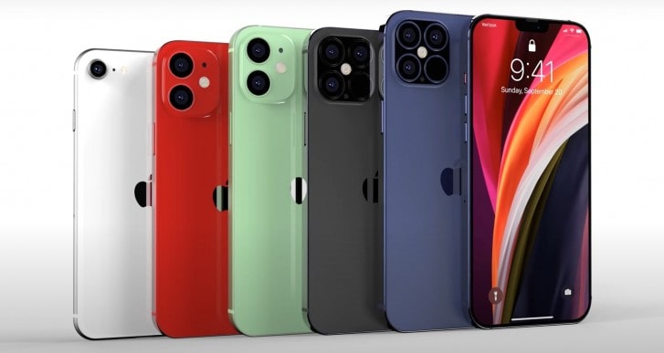 iPhone 12 renders