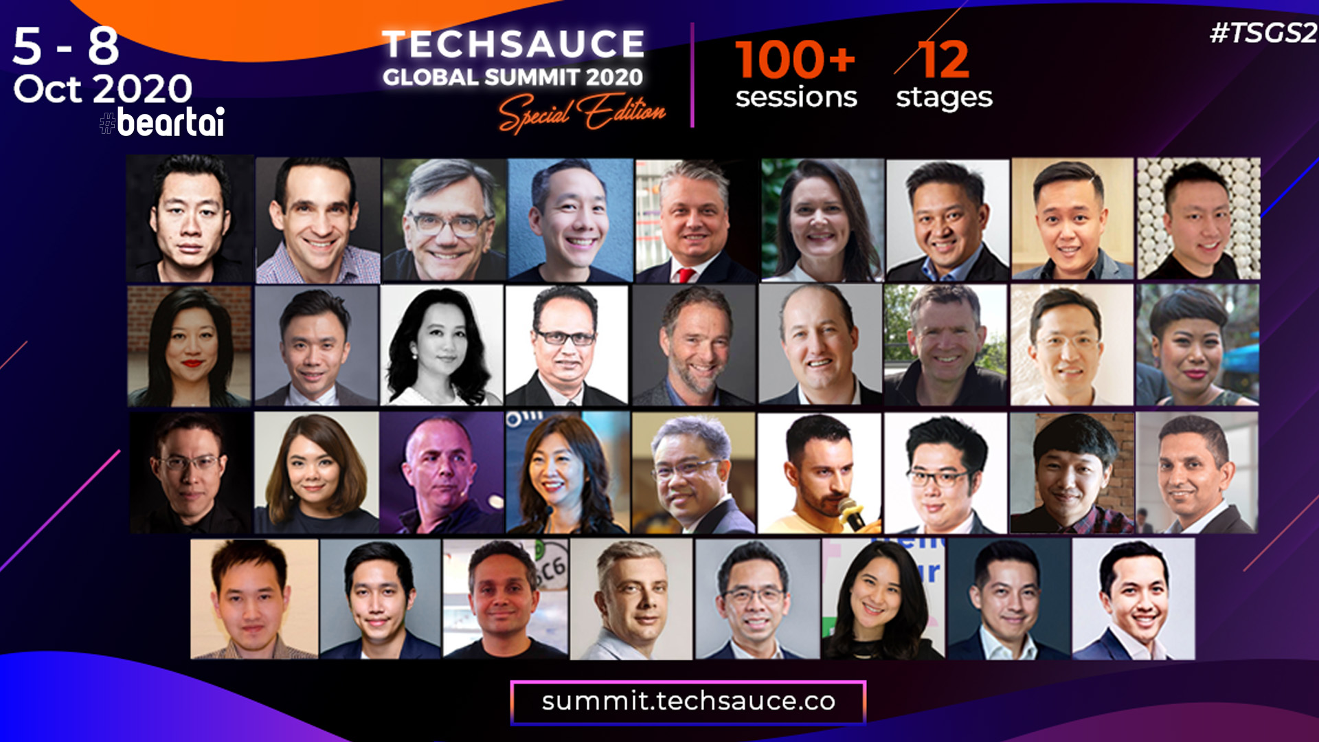 Techsauce Global Summit 2020 กลับมาอีกครั้ง พร้อมมอบประสบการณ์ใหม่ในรูปแบบไฮบริด!