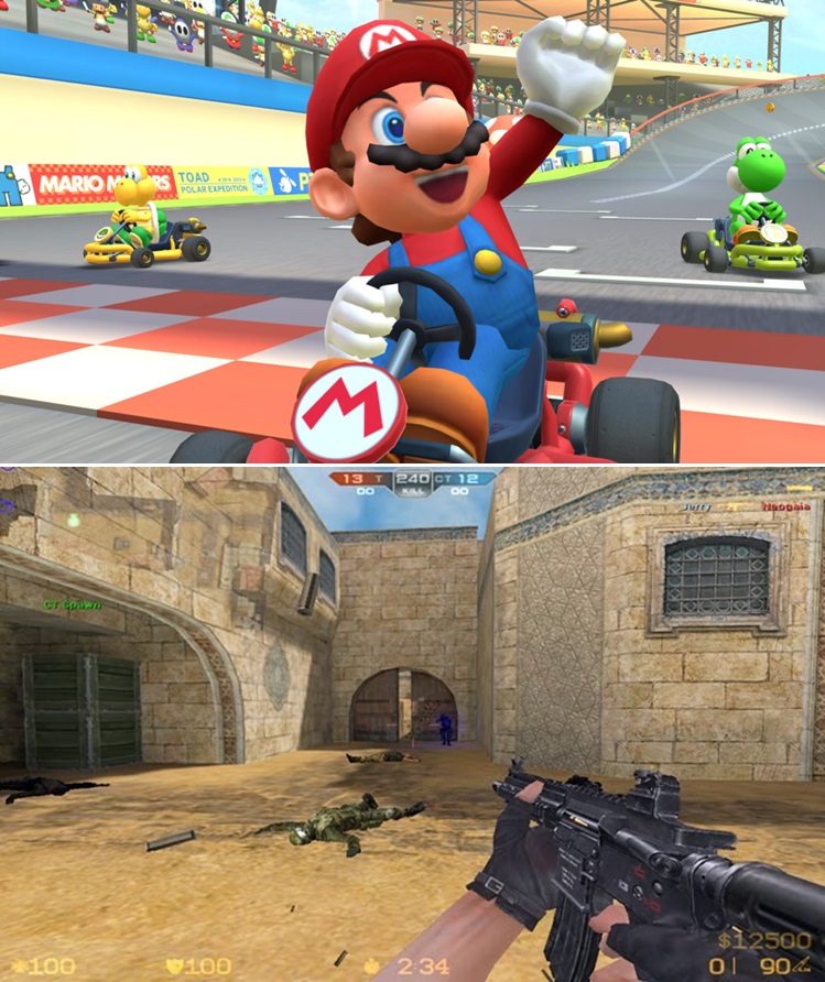 Mario Kart  Counter-Strike