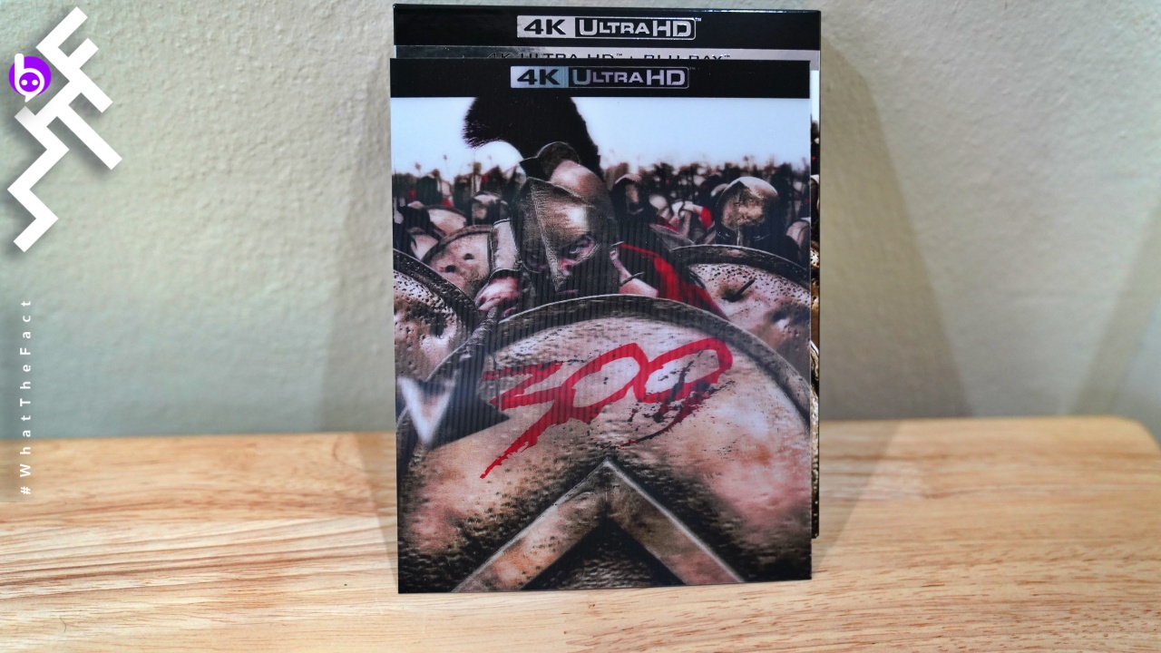 [รีวิวแผ่น4K] ได้เวลารบพุ่งกับชาวสปาร์ตันใน 300 รูปแบบ 4K Blu-Ray Steelbook
