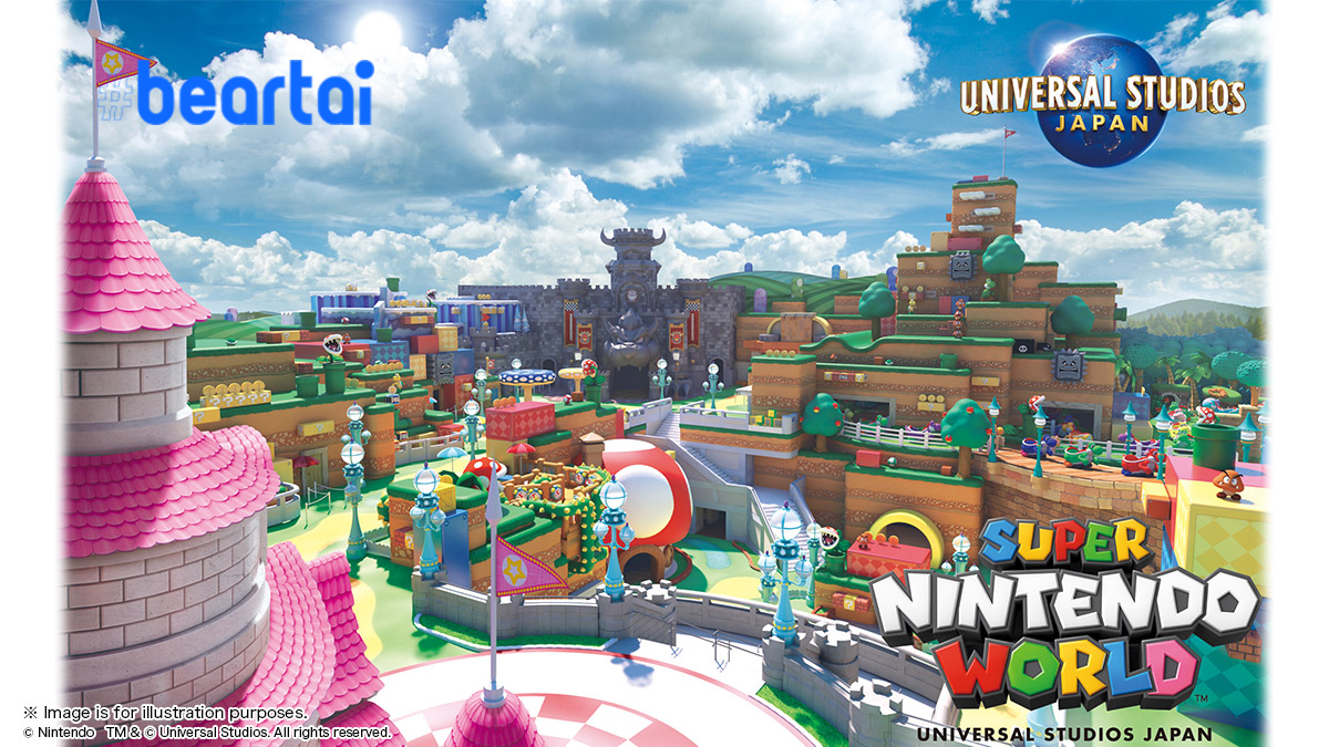 สวนสนุก Super Nintendo World จะเปิดช่วงต้นปี 2021