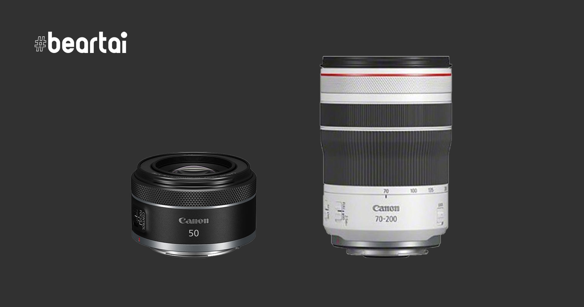 ลือ! สเปกหลุดเลนส์ Canon RF 50mm F/1.8 STM และ RF 70-200mm F/4 L IS USM