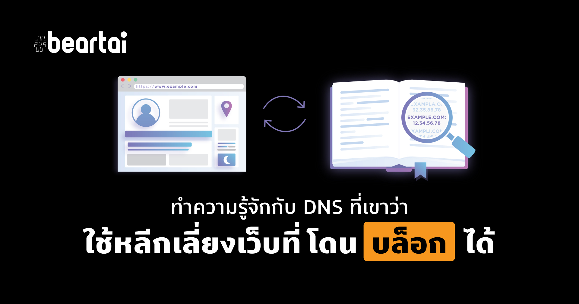 ไขข้อสงสัย!! DNS คืออะไร ทำไมเข้าถึงเว็บที่โดนบล็อกได้!?! มีอันไหนให้ใช้บ้าง