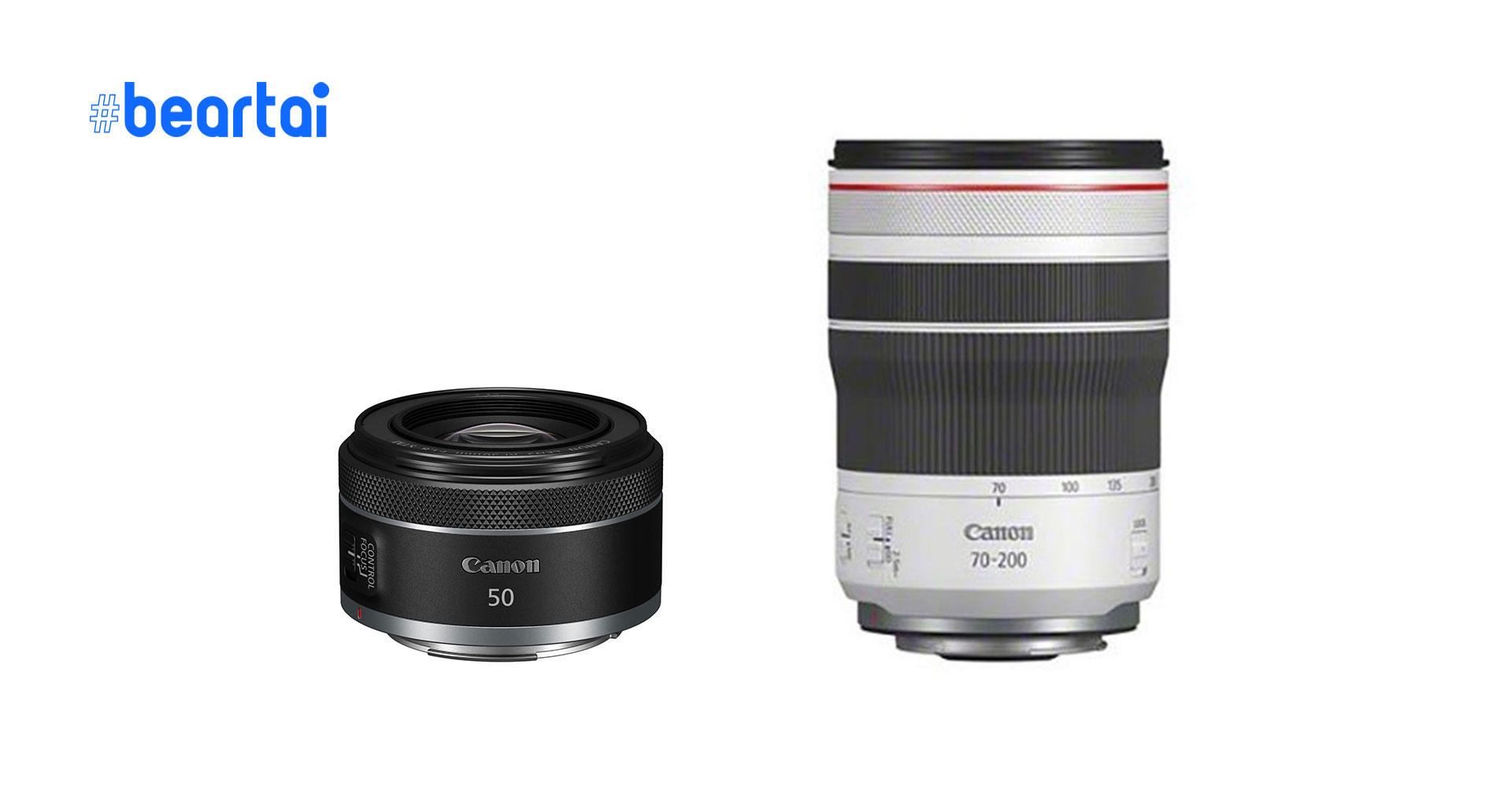 ถูกกว่าที่คิด! หลุดราคาเลนส์ Canon RF 50mm F/1.8 STM และ RF 70-200mm F/4 L IS USM