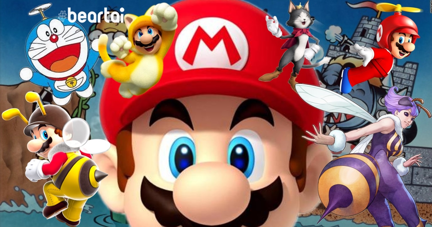 It’s a Me Mario กับชุดที่เหมือนตัวละครในเกม
