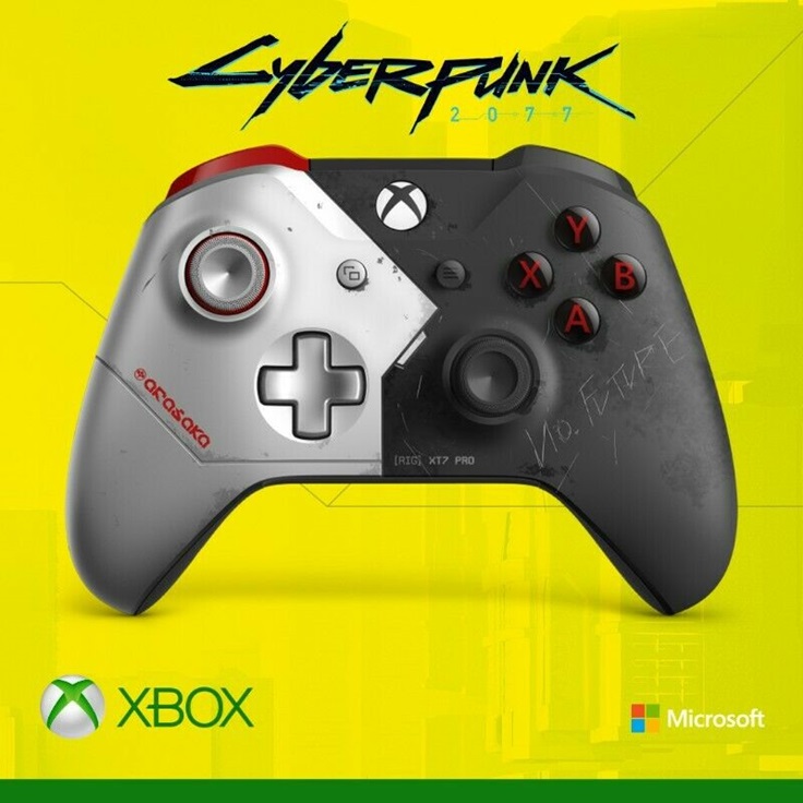 Limited Edition Cyberpunk 2077 Xbox One Controller
