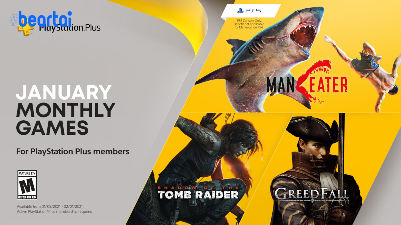 Sony เผยรายชื่อเกมฟรีของชาว PS Plus ประจำเดือนมกราคม 2021 (โซน 1)