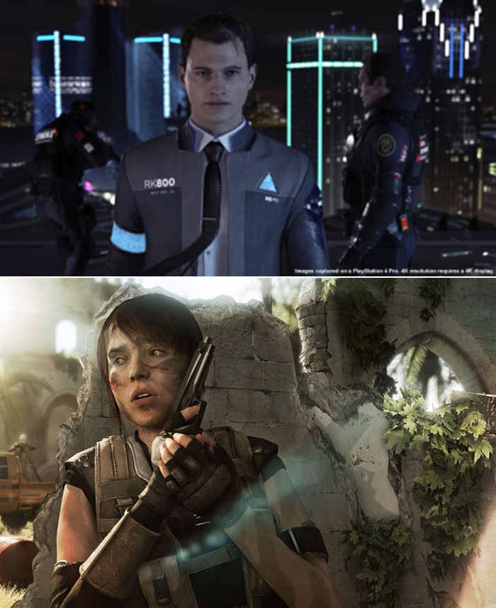 Beyond Two Souls 
Detroit Become Human 