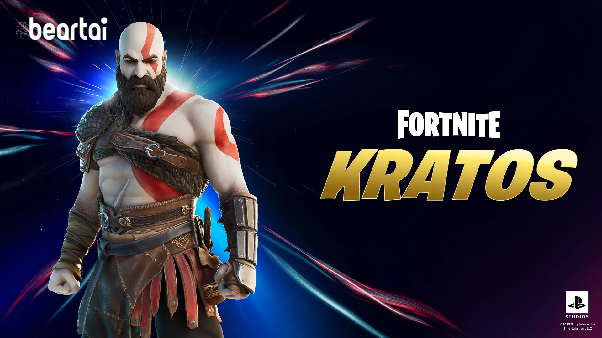 Fortnite เพิ่มสกิน Kratos จาก God of War