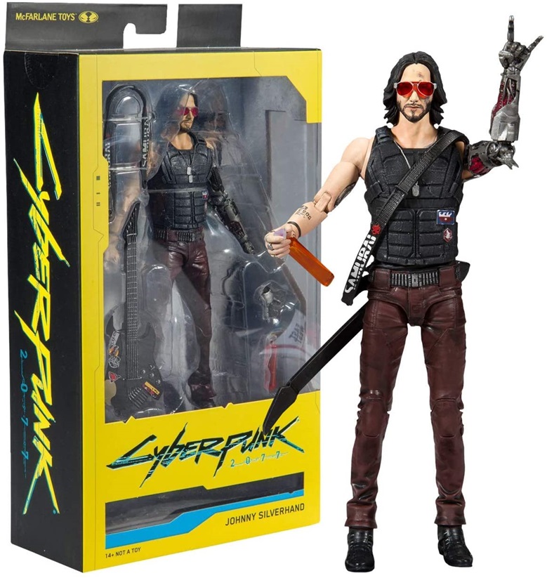 McFarlane Toys 13504-6 Johnny Silverhand Variant-Cyberpunk 2077