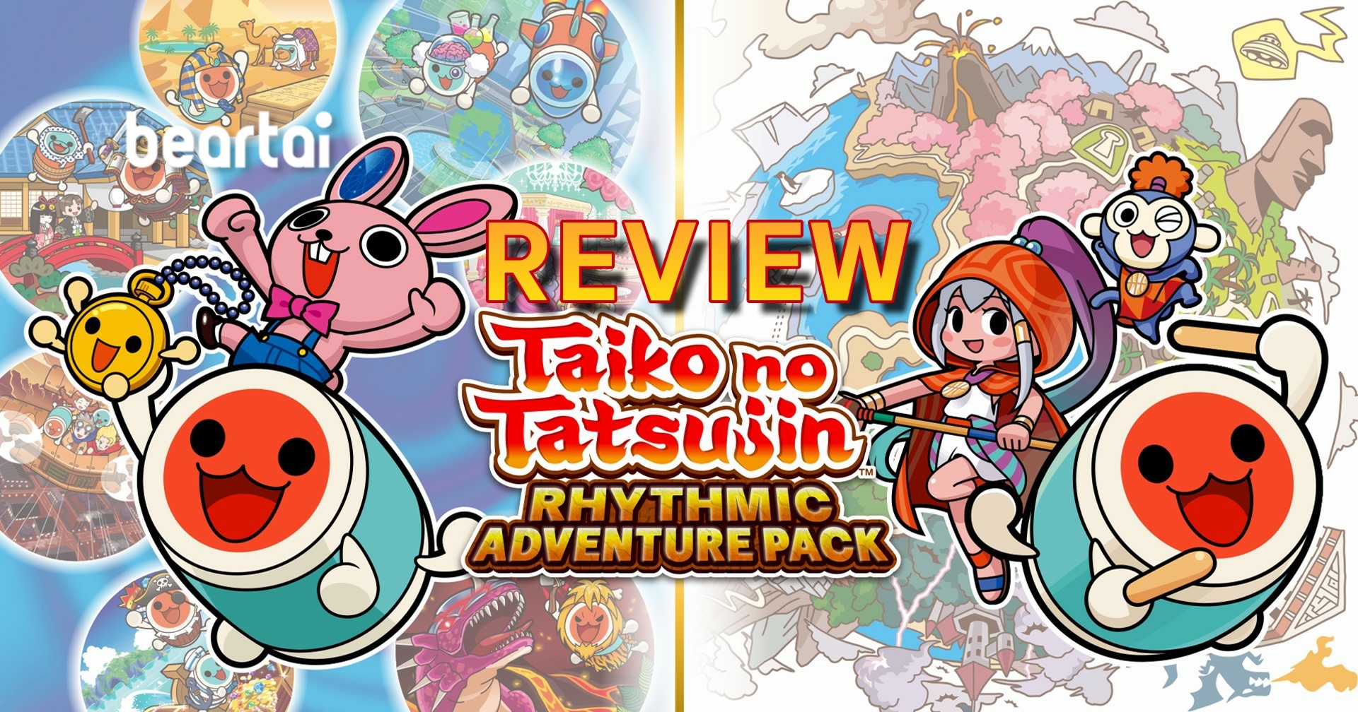 รีวิวเกม Taiko no Tatsujin Rhythmic Adventure Pack เกมดนตรีผสม RPG ที่ลงตัว