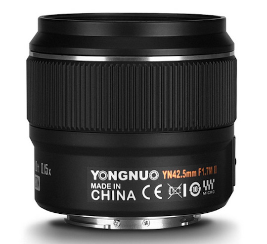 Yongnuo YN 42.5mm f/1.7 II MFT