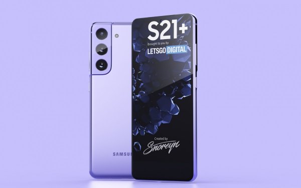 Samsung Galaxy S21 render