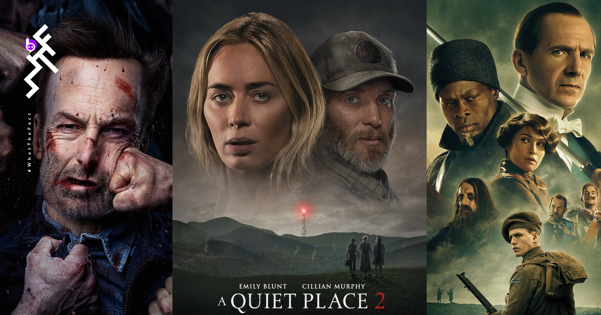 หนังเลื่อนฉายระลอก 2 ของปี 2021 นำทีมโดย A Quiet Place 2 และ The King’s Man