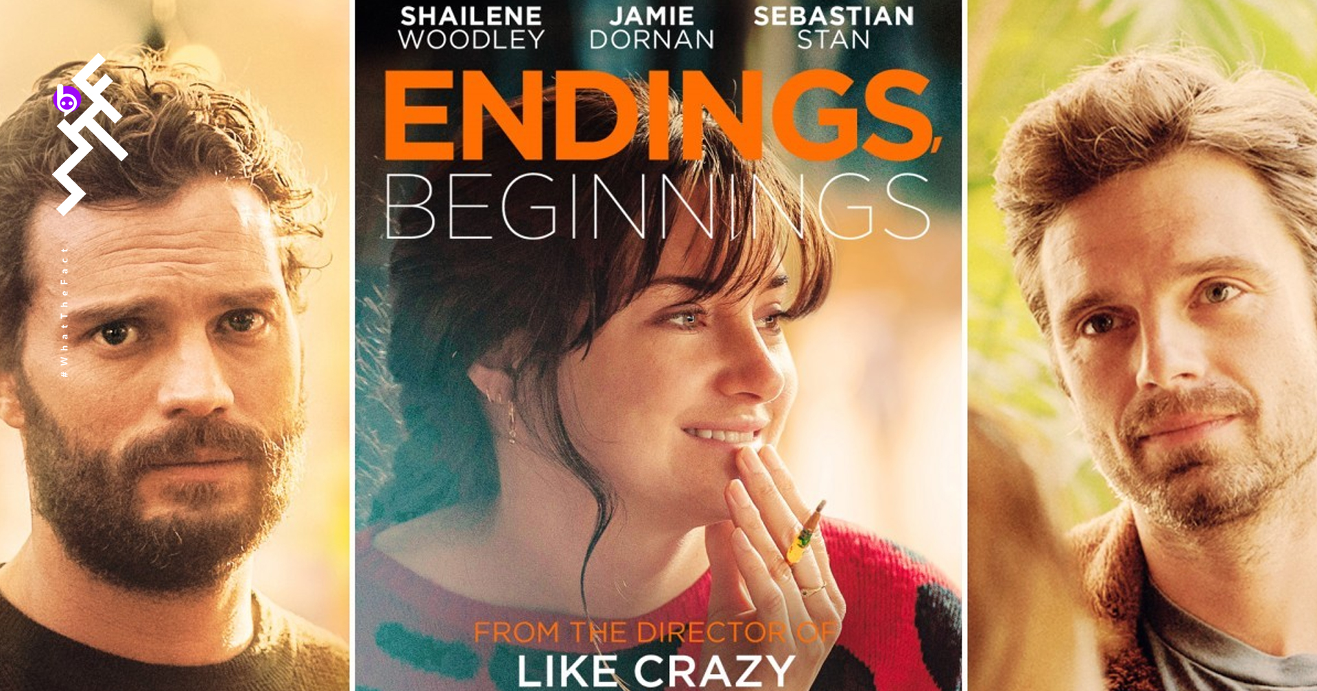 หนังรักสามเส้าเราสามคน โดยนักแสดงดาวรุ่งของฮอลลีวูดใน Endings, Beginnings