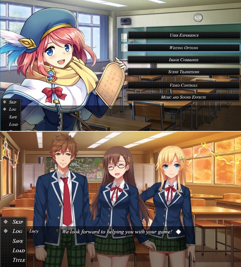 Visual Novel Maker