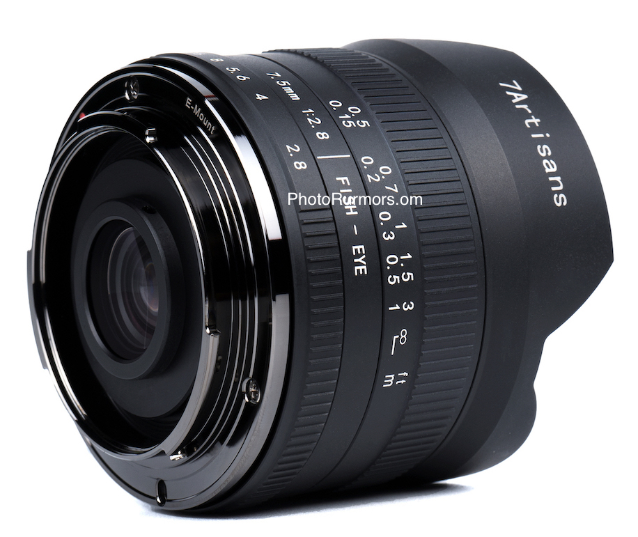 7artisans 7.5mm f/2.8 II fisheye 