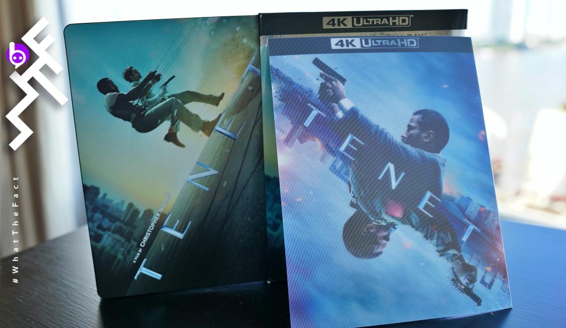 [รีวิวแผ่น4K] เดินทางสู่โลกที่เวลาไหลย้อนกับ TENET ฉบับ Steelbook