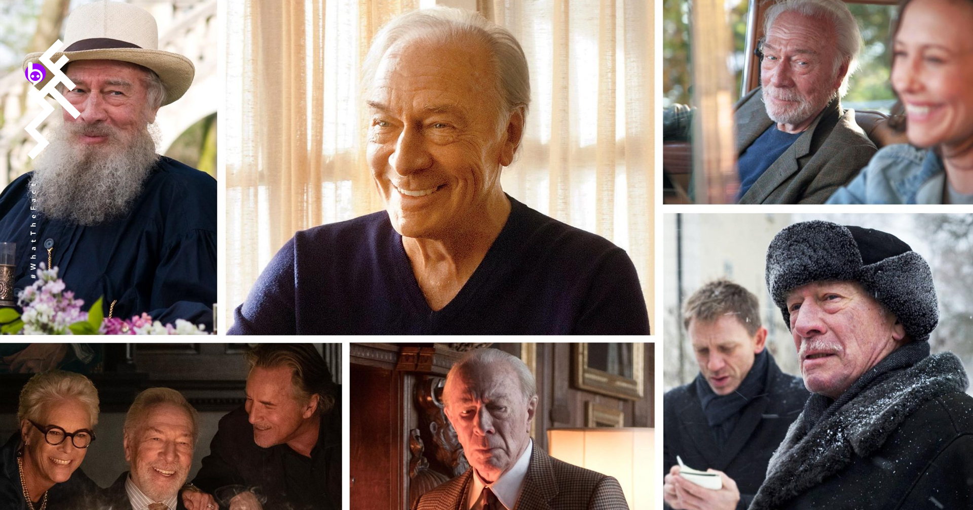 Christopher Plummer นักแสดงรางวัลออสการ์ จาก Knives Out และ The Sound of Music เสียชีวิตด้วยวัย 91 ปี