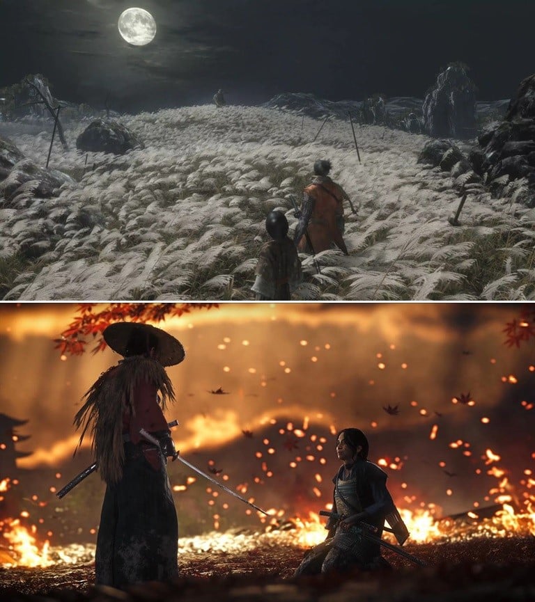 Sekiro Shadows Die Twice 
 Ghost of Tsushima