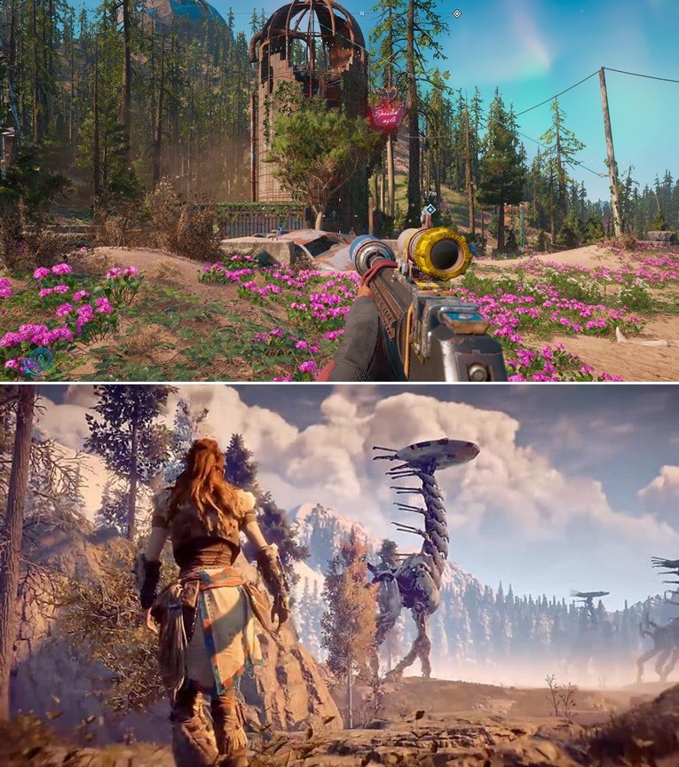 Horizon Zero Down 
Far Cry New Dawn