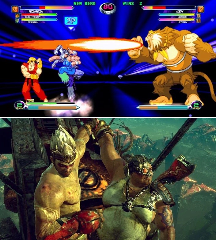 Marvel vs Capcom 2 
Odyssey to the West