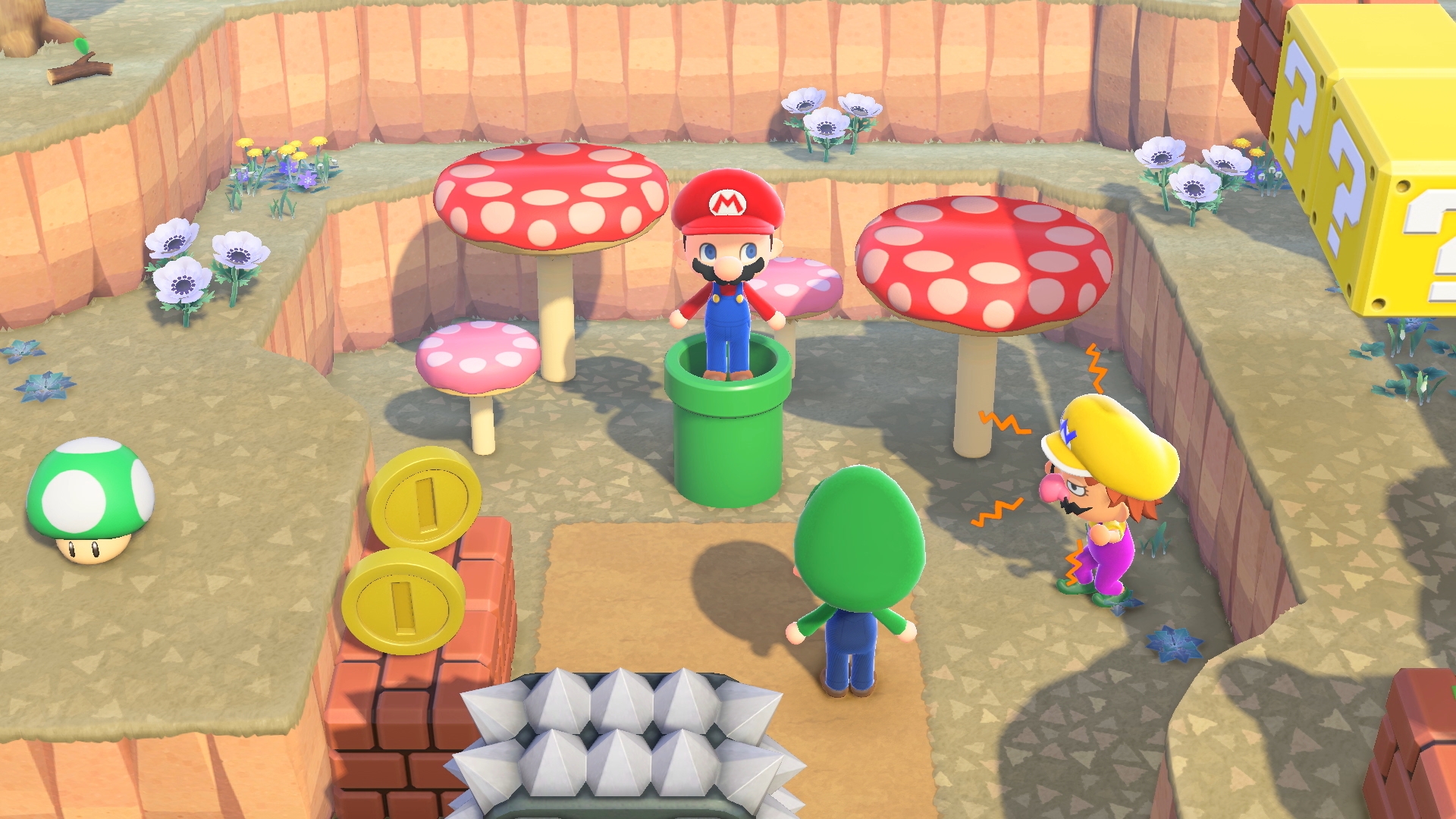 Animal Crossing: New Horizons เตรียมเพิ่มไอเทมจาก Super Mario Bros. 1 มี.ค. นี้