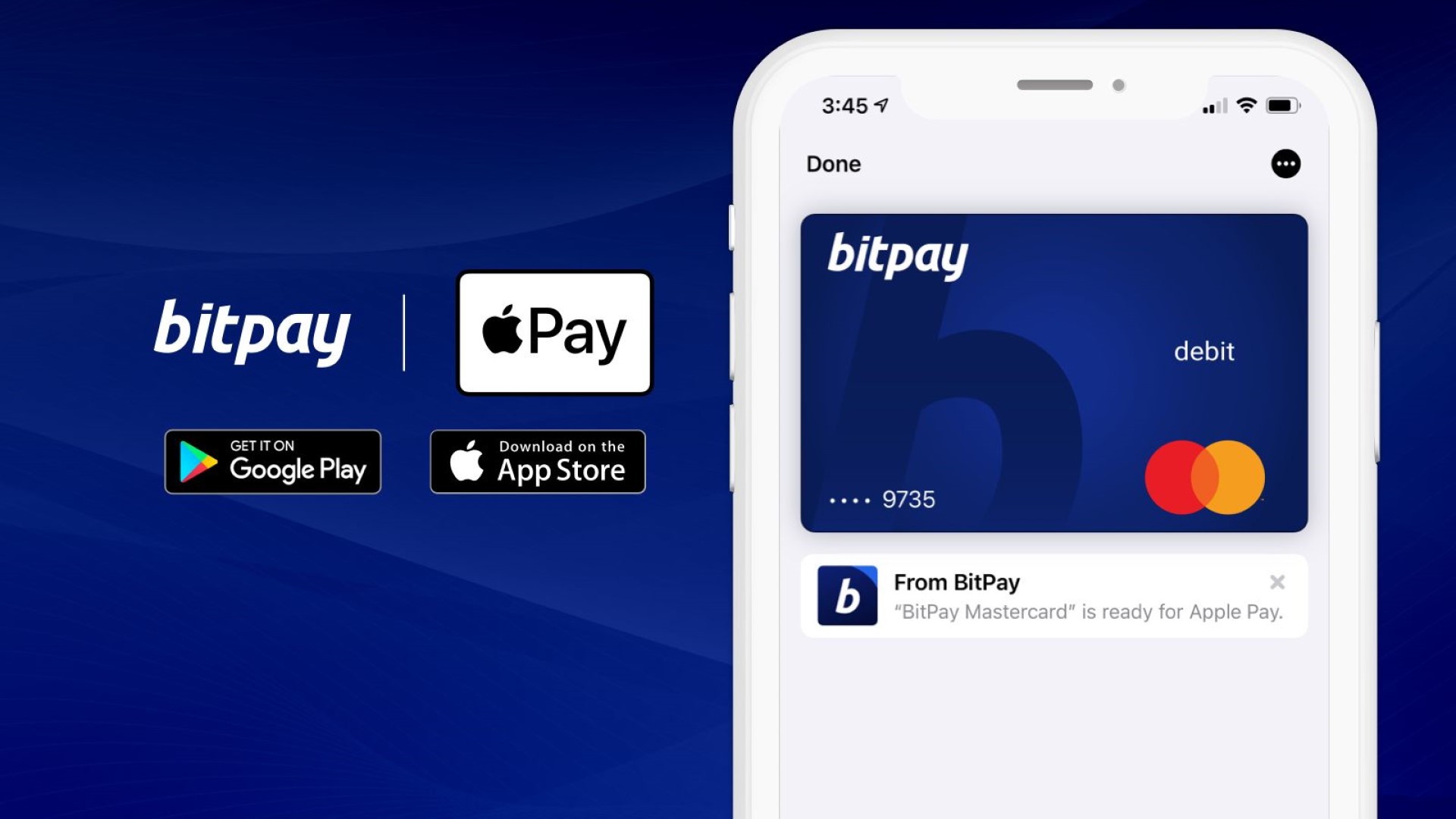 Apple Pay รองรับการชำระเงินด้วย Bitcoin โดยผูก Bitpay Card เข้ากับ Apple Wallet