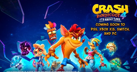 Crash Bandicoot 4: It’s About Time เผย Trailer รวมฟีเจอร์สำหรับ PS5