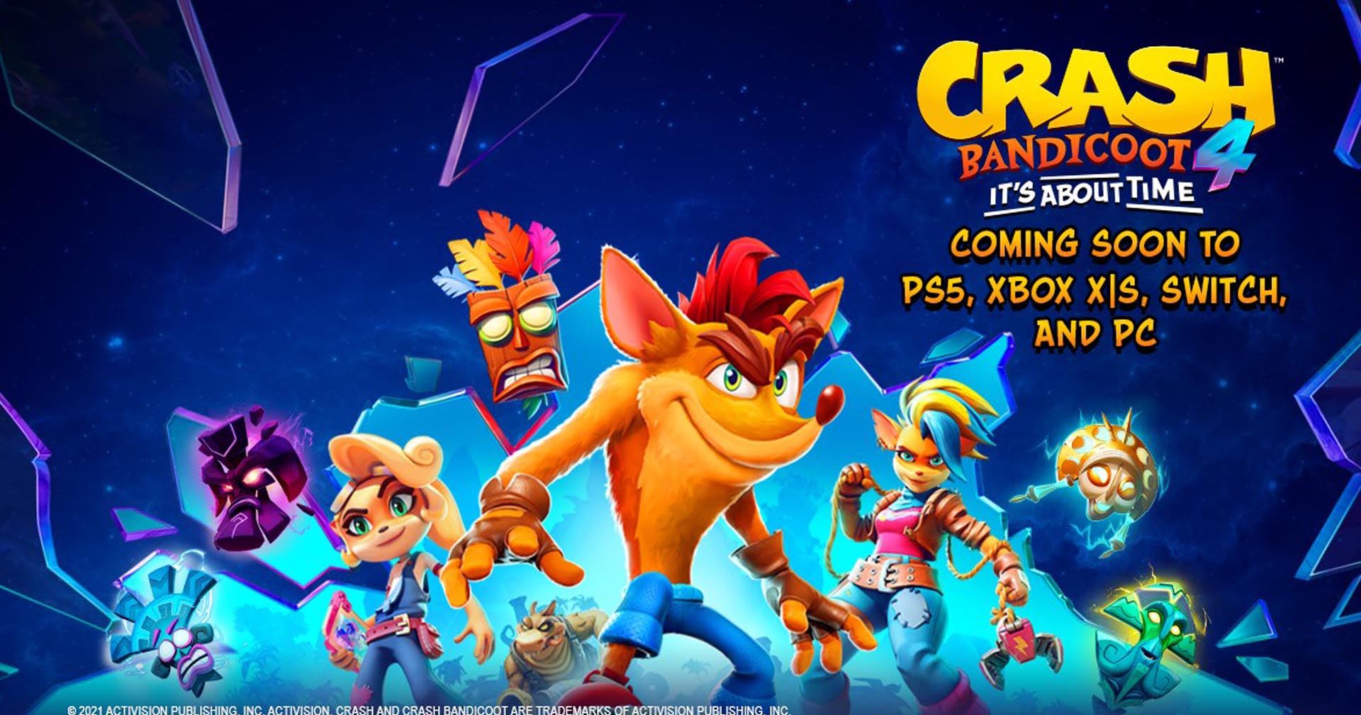 Crash Bandicoot 4: It’s About Time เผย Trailer รวมฟีเจอร์สำหรับ PS5