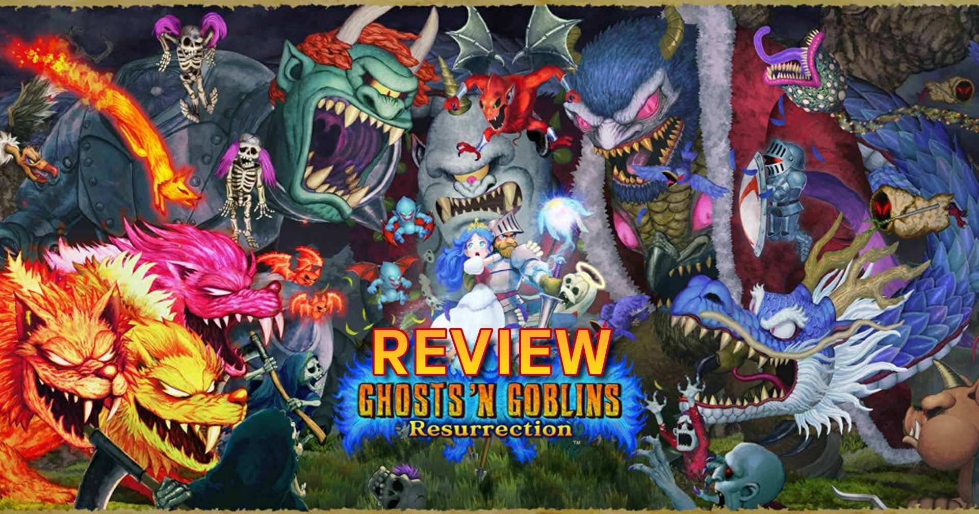 รีวิวเกม Ghosts ‘n Goblins Resurrection ตำนานเกมสุดโหดรุ่นพ่อ Dark Souls