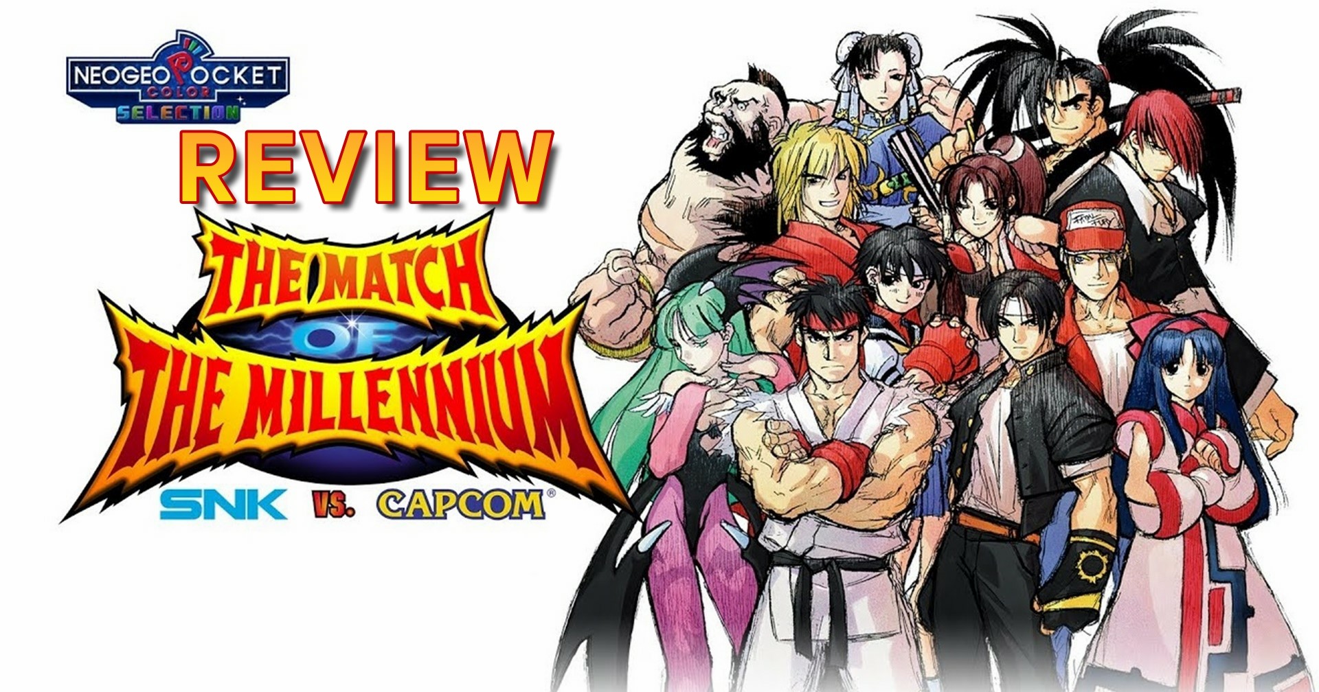 รีวิวเกม SNK vs. Capcom The Match of the Millennium เกมต่อสู้ 2D รวมค่ายแบบ 8Bit