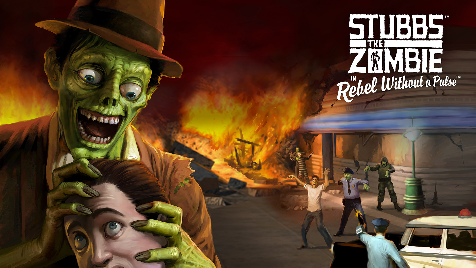 Stubbs the Zombie in Rebel Without a Pulse เตรียมลง PS4, Xbox One, Nintendo Switch และ PC 16 มี.ค. นี้