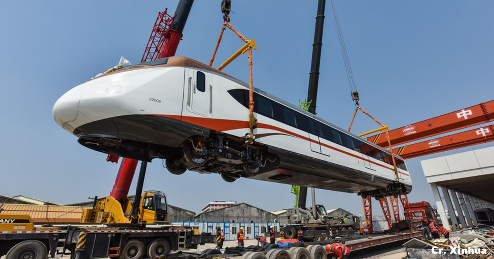 จีนเผยโฉม ‘รถไฟฟ้าความเร็วสูง’ ขบวนแรกเชื่อมอ่าวกว่างตง-ฮ่องกง-มาเก๊า