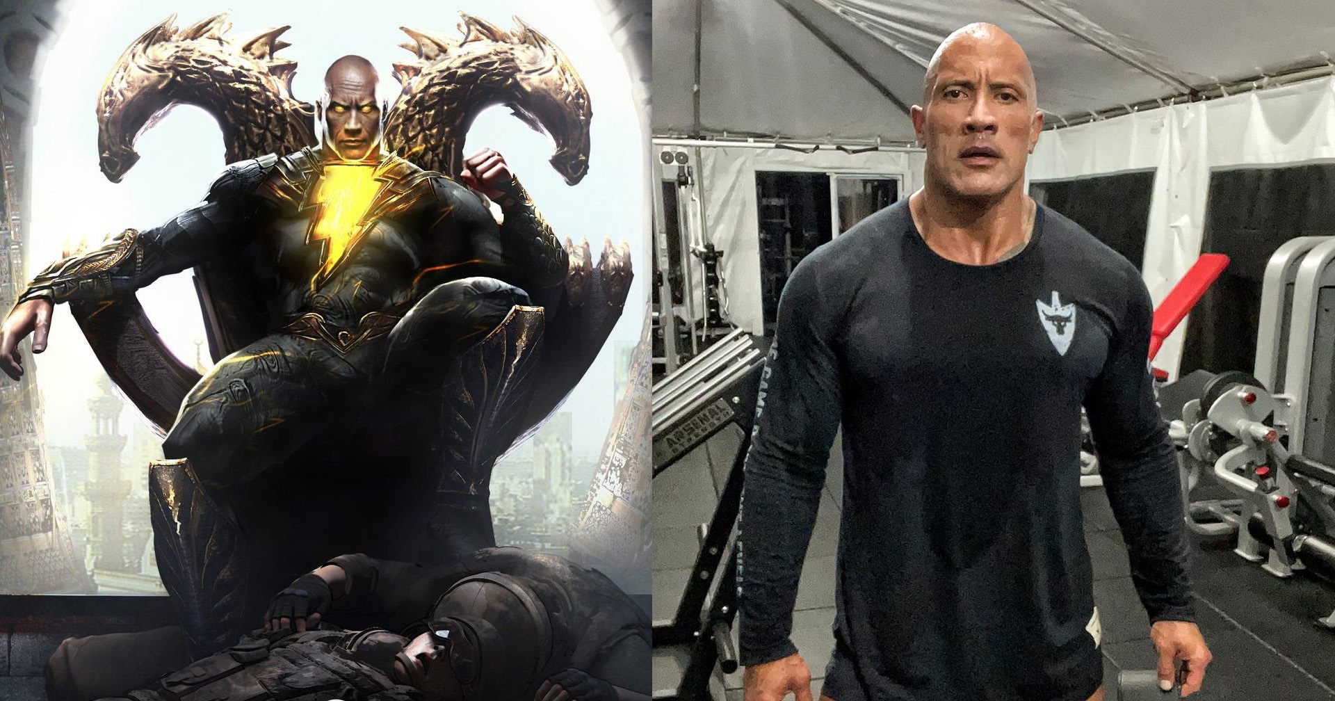 เดอะ ร็อก ฟิตเพิ่มกล้าม เตรียมรับบทใน Black Adam