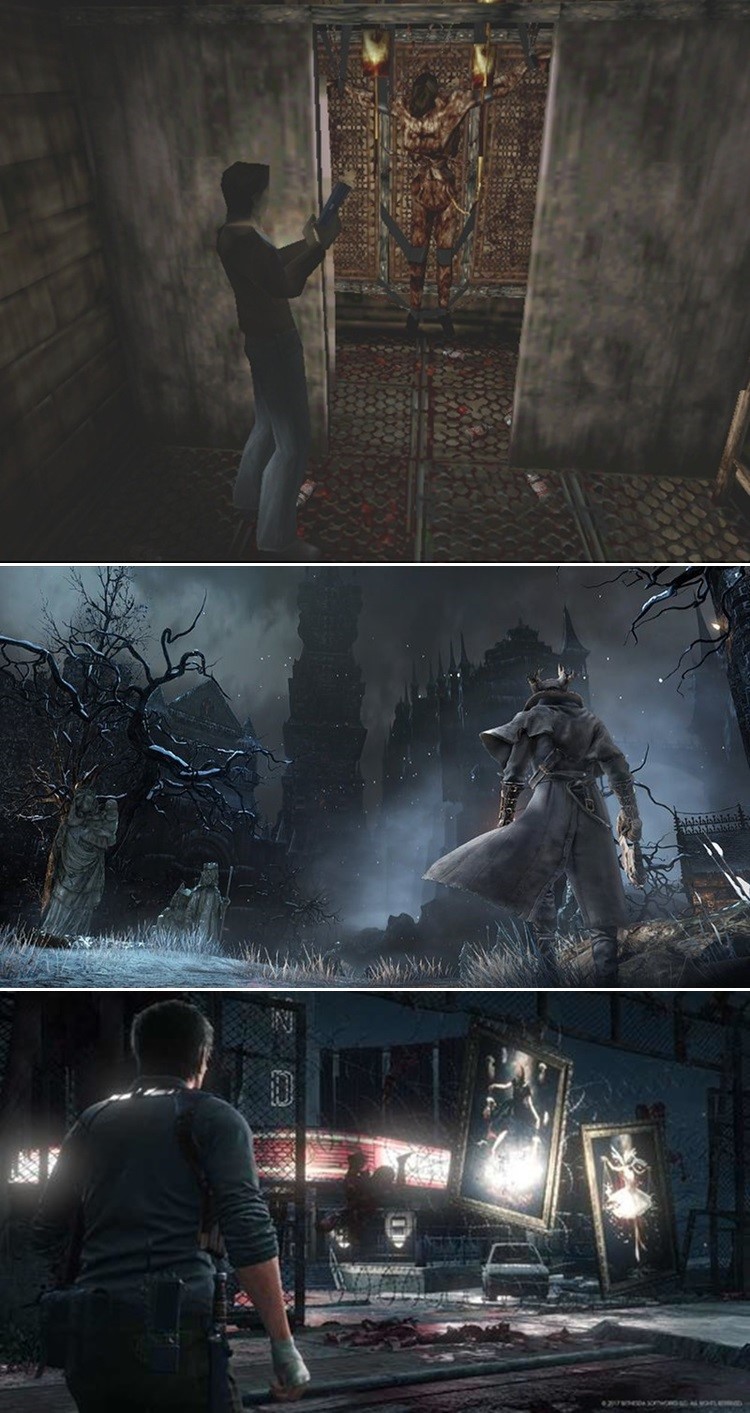 Silent Hill Bloodborne  The Evil Within