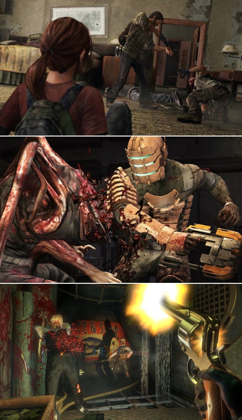 The Last of Us, Dead Space และ BioShock