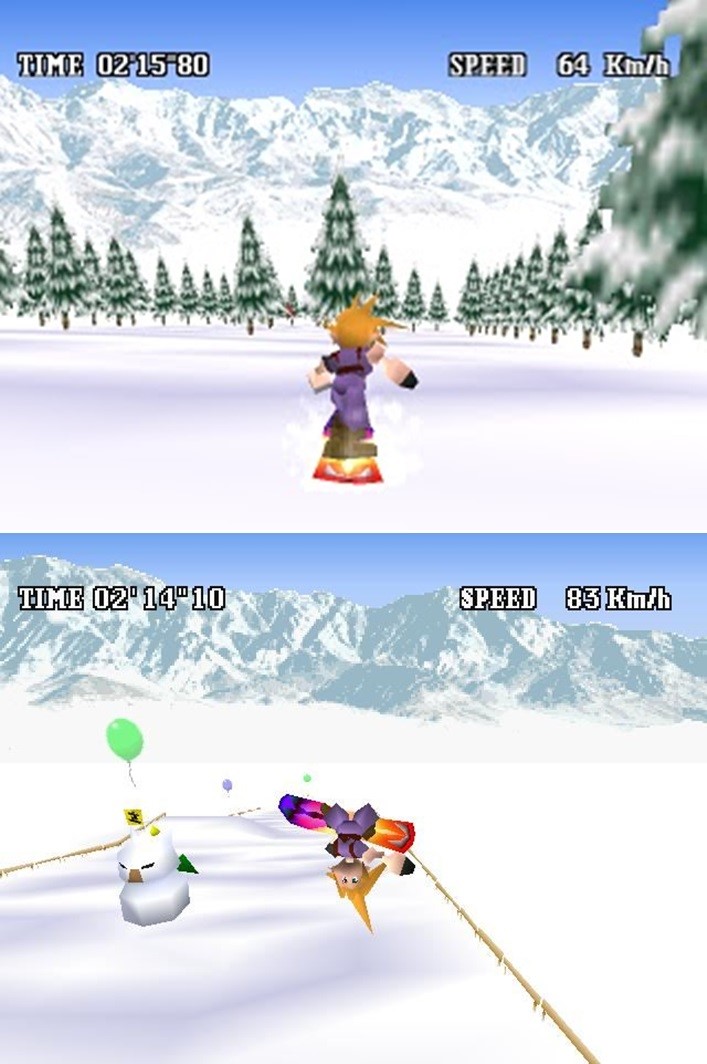 Final Fantasy VII Snowboarding