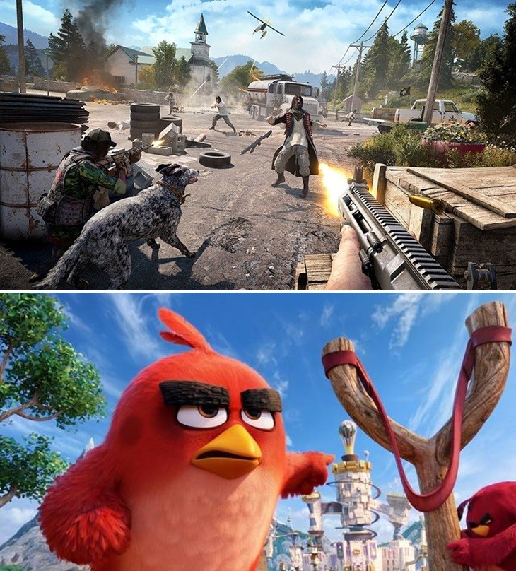 Far Cry 5 
angry birds