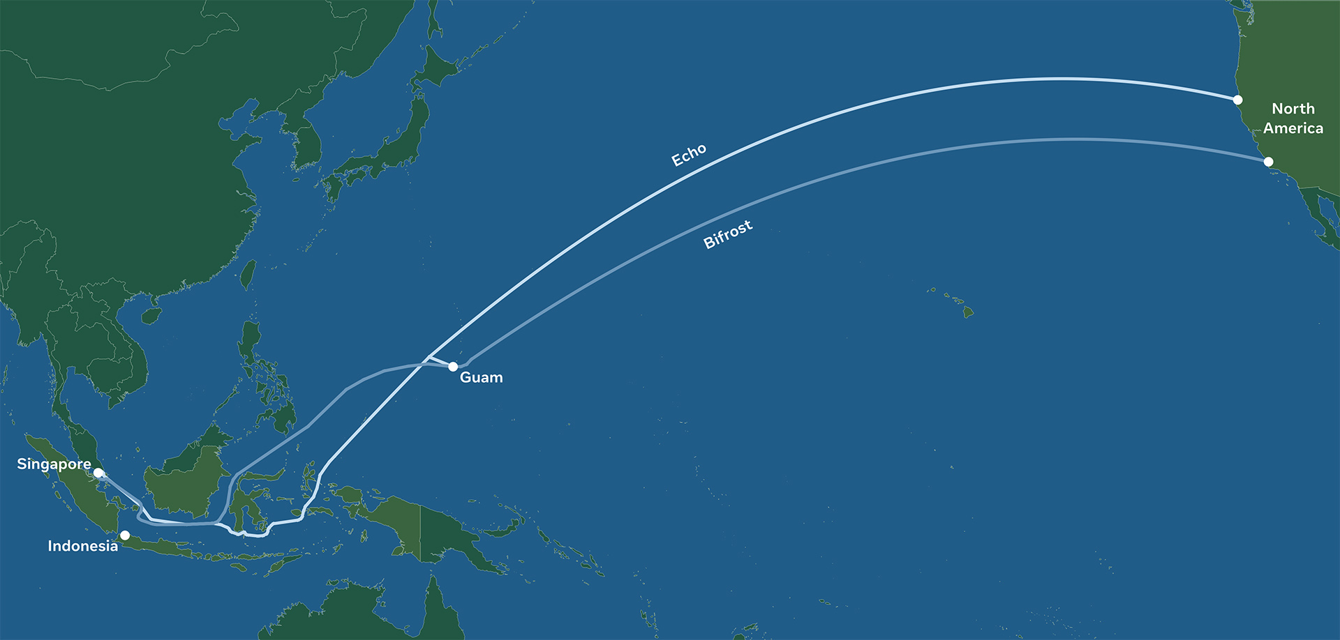 Facebook ประกาศวางสายเคเบิลใต้ทะเลจากสิงคโปร์ ไปสหรัฐฯ เสร็จสิ้น 2024