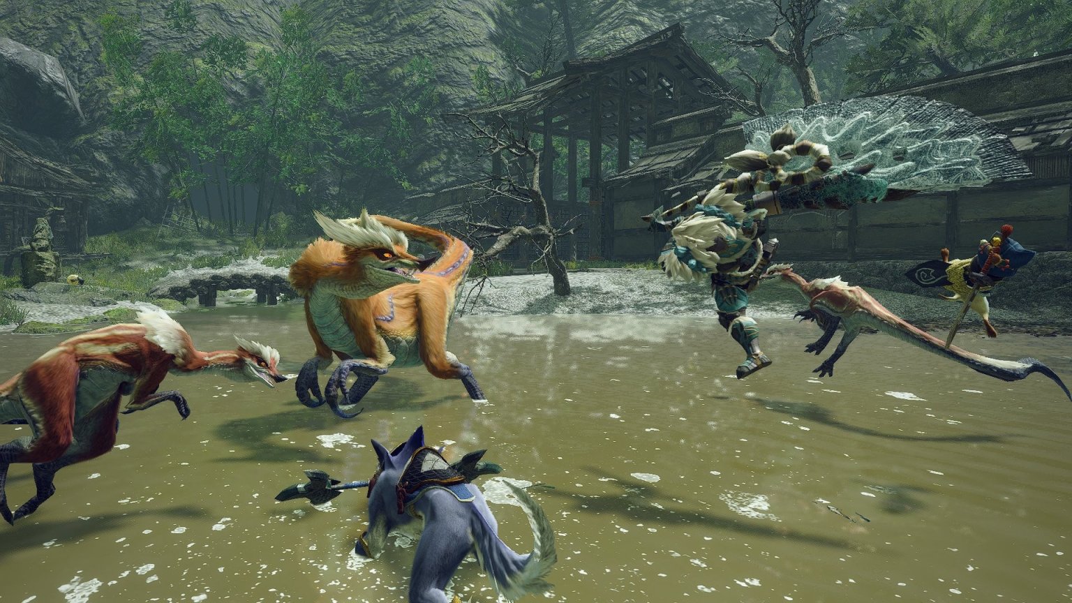 Capcom ปล่อยอัปเดตแรก Monster Hunter Rise - BT beartai
