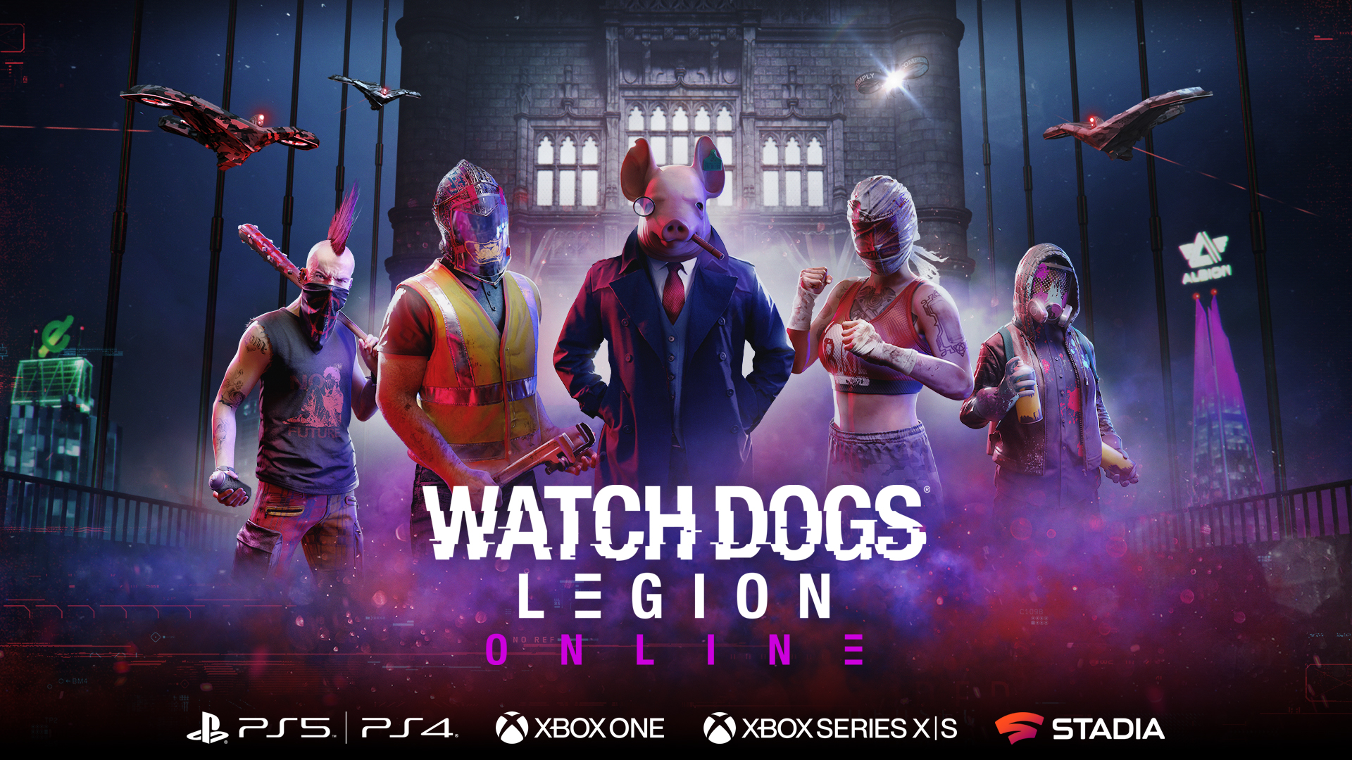 Watch Dogs: Legion เปิดให้เล่นโหมดออนไลน์บนคอนโซลแล้ว