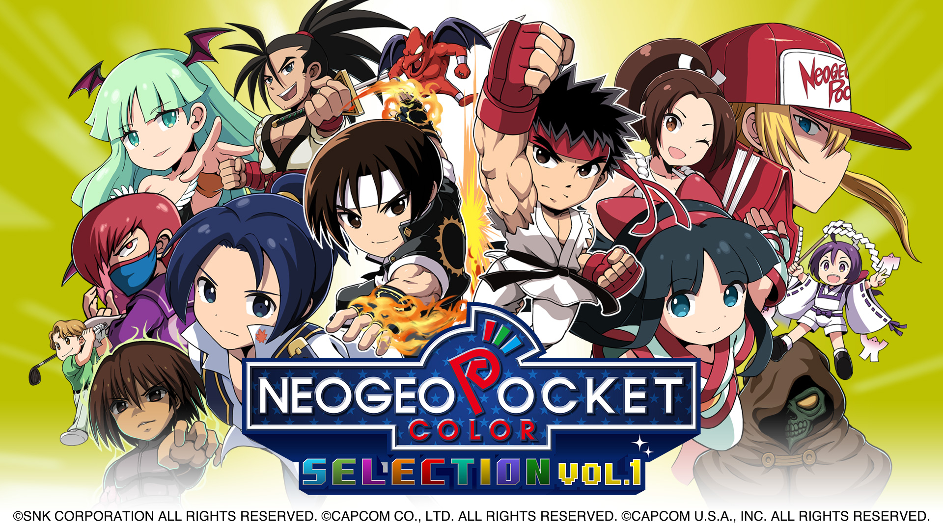 ชุดรวมเกม Neo Geo Pocket Color Selection Vol. 1