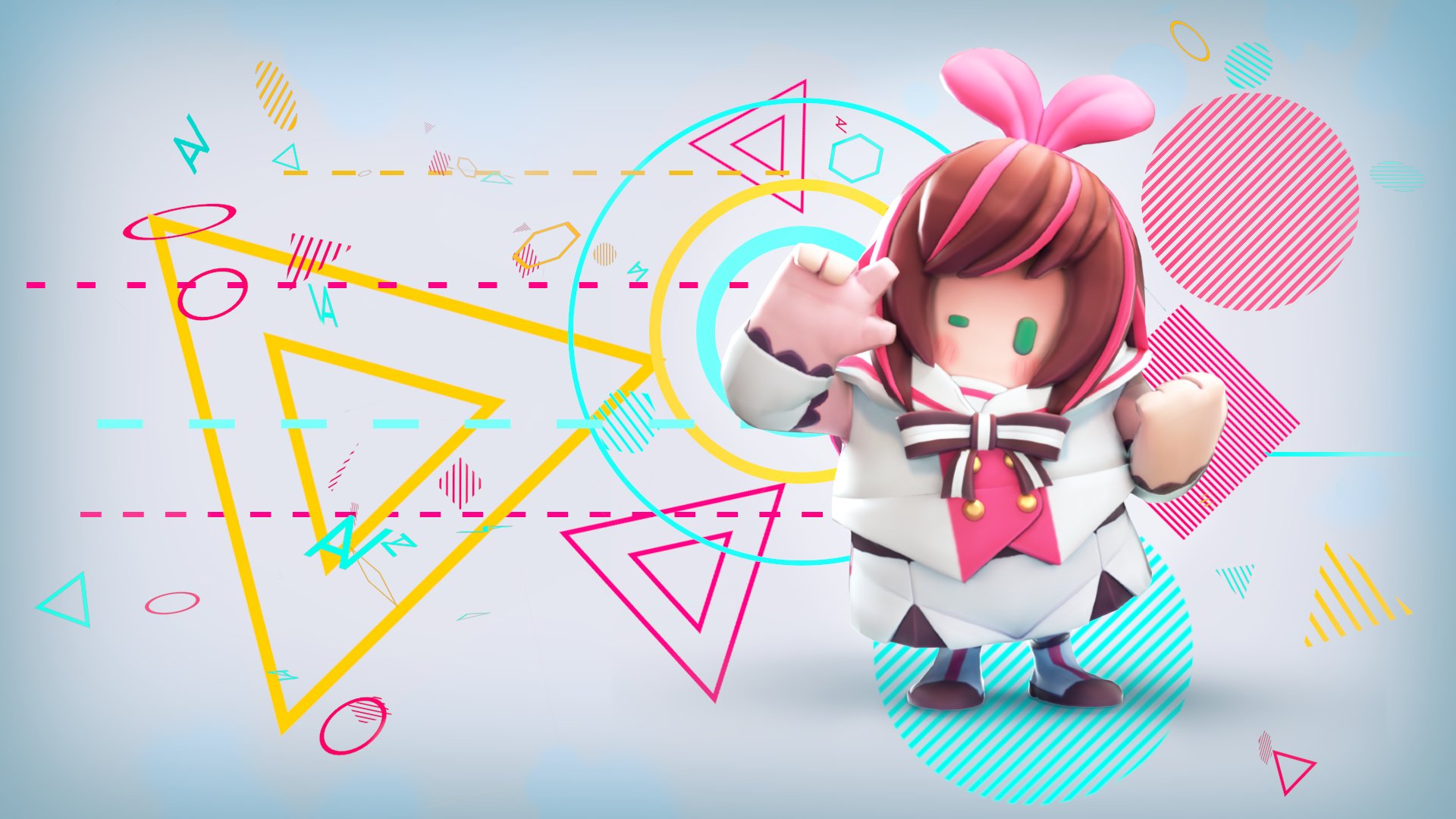 Fall Guys: Ultimate Knockout เตรียมเพิ่มชุด Kizuna AI ในช่วงปลายเดือนนี้