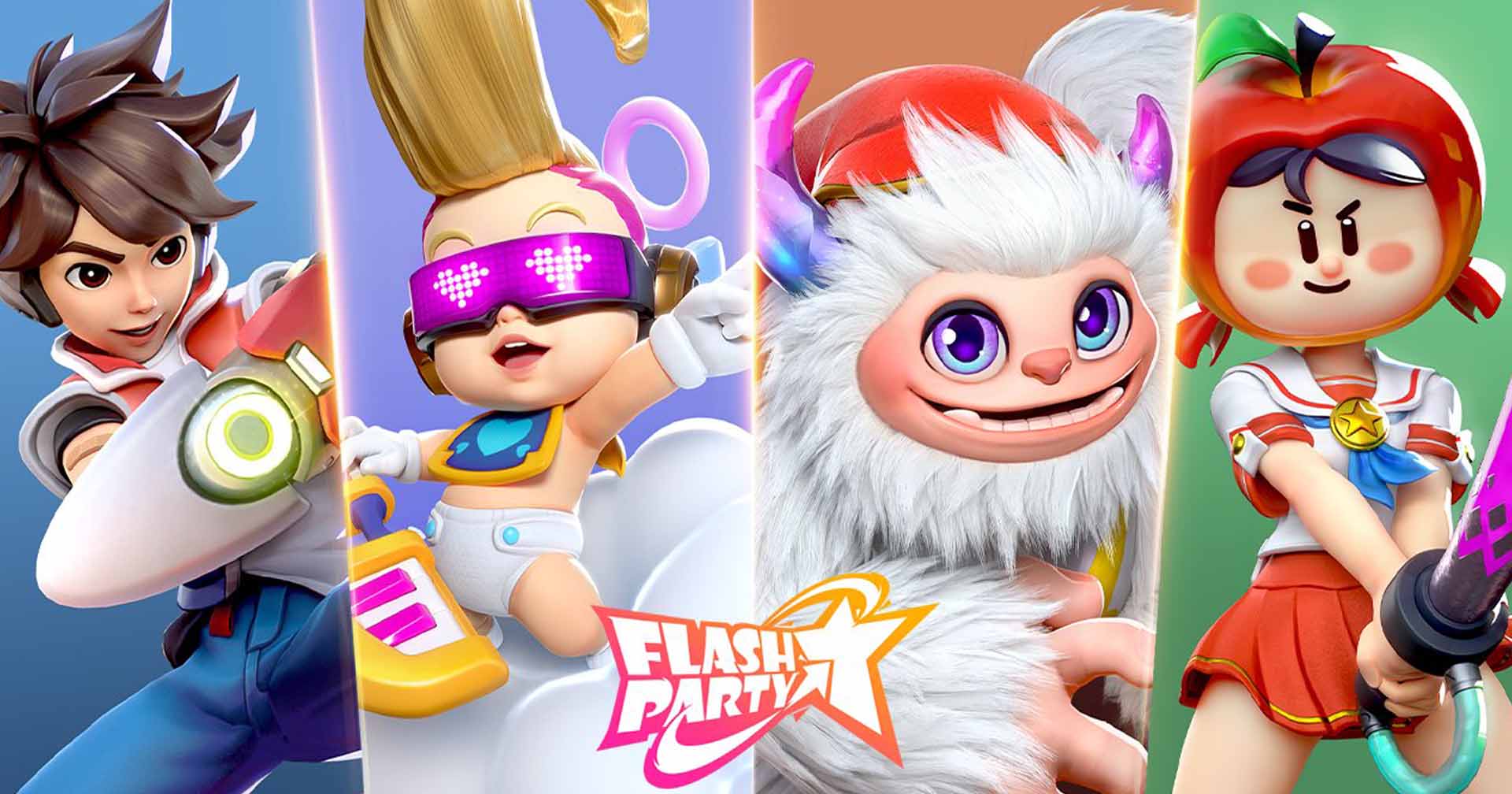 [รีวิวเกม] Flash Party เกม Battle Royale สไตล์ Super Smash Bros. ชวนมาซัดกันให้ร่วง