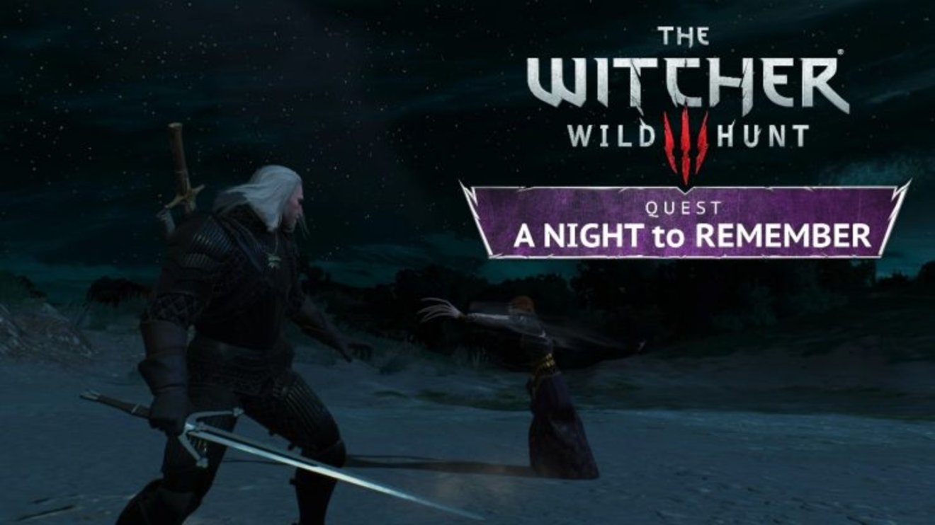 The Witcher 3 A Night to Remember เนื้อหาใหม่ต่อจาก Blood และ Wine