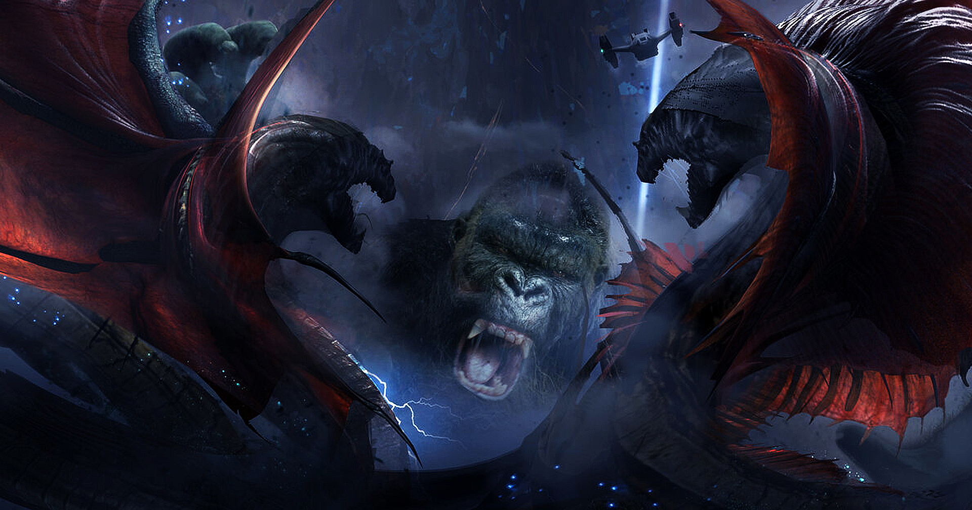 ชมภาพคอนเซปต์ ‘Godzilla vs. Kong’ : เผยงานดีไซน์มอนสเตอร์ยักษ์ที่ตัวใหญ่กว่าในภาพยนตร์จริง