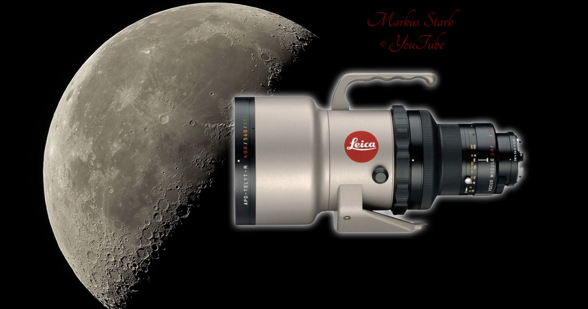 นี่คือเลนส์ซูมภาพคมสุด ชมวิดีโอดวงจันทร์จาก Leica APO-Telyt-R 400mm f/2.8 ที่เลิกผลิตไปแล้ว