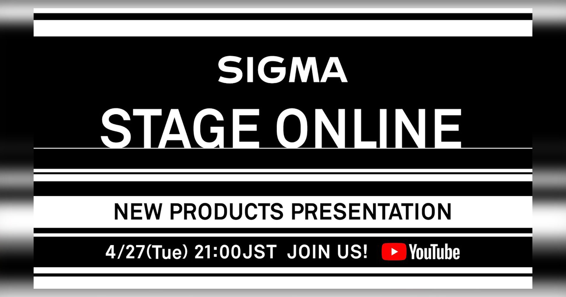 SIGMA เตรียมเปิดตัวผลิตภัณฑ์ใหม่ วันที่ 27 เมษายนนี้ เวลา 1 ทุ่มตรง!