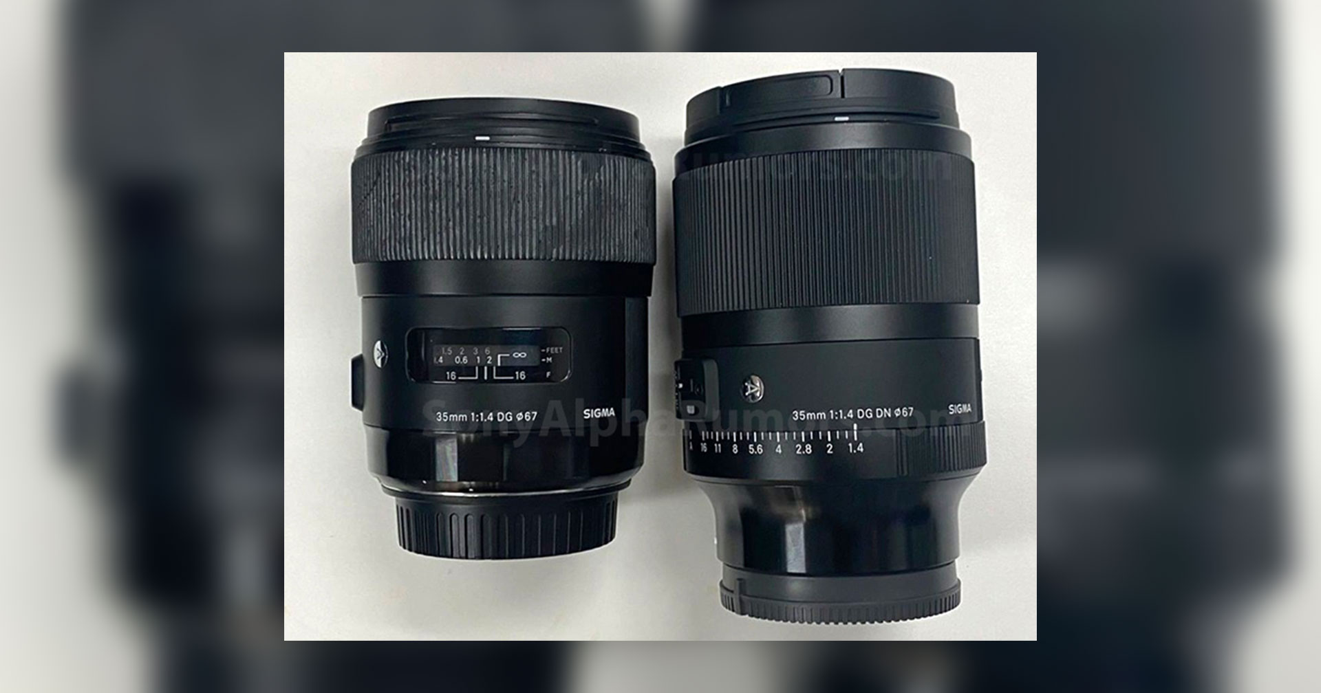 หลุดภาพจริง SIGMA 35mm F/1.4 DG DN Art ก่อนเปิดตัววันที่ 27 เมษายนนี้